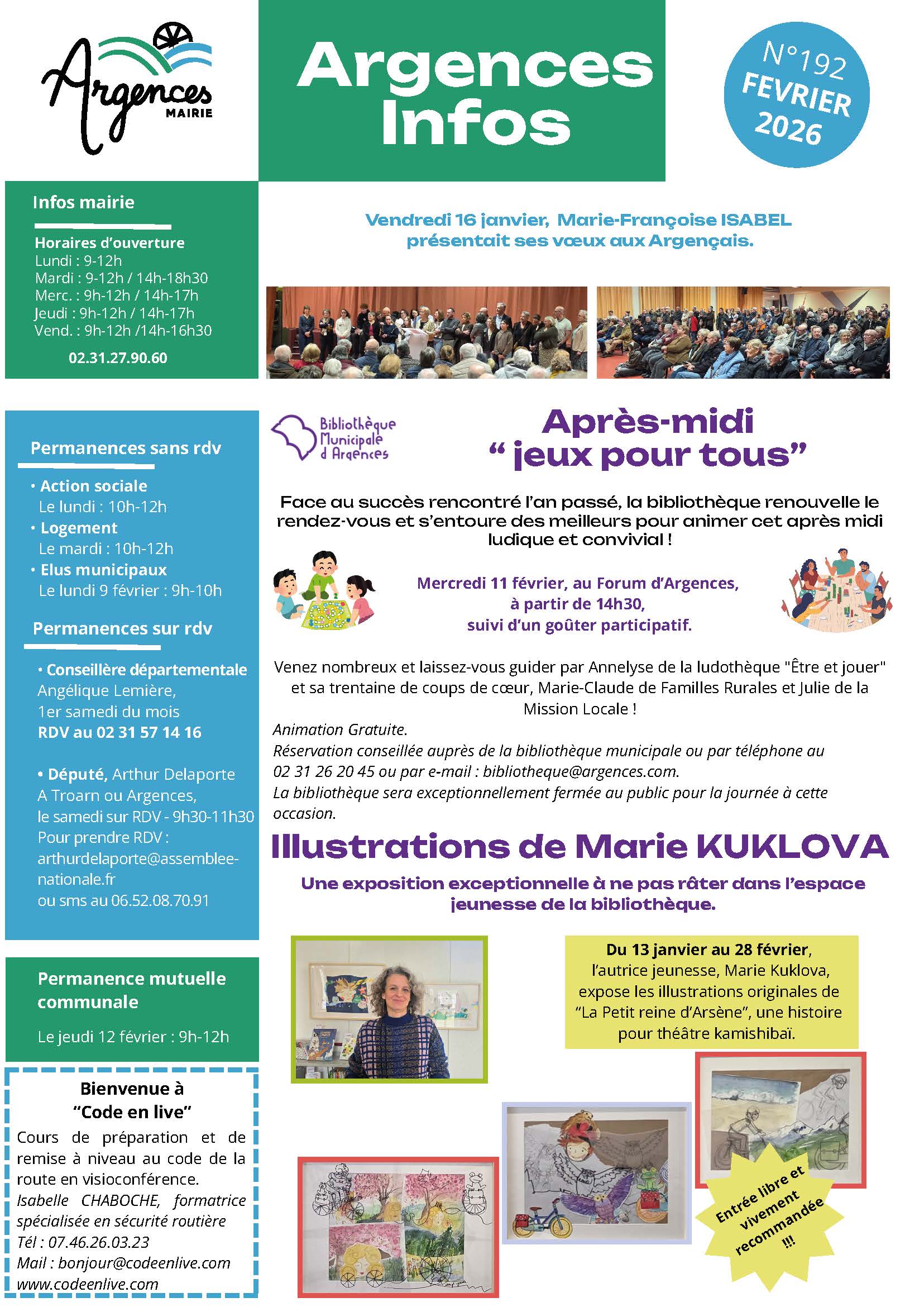 visuel Argences Infos février