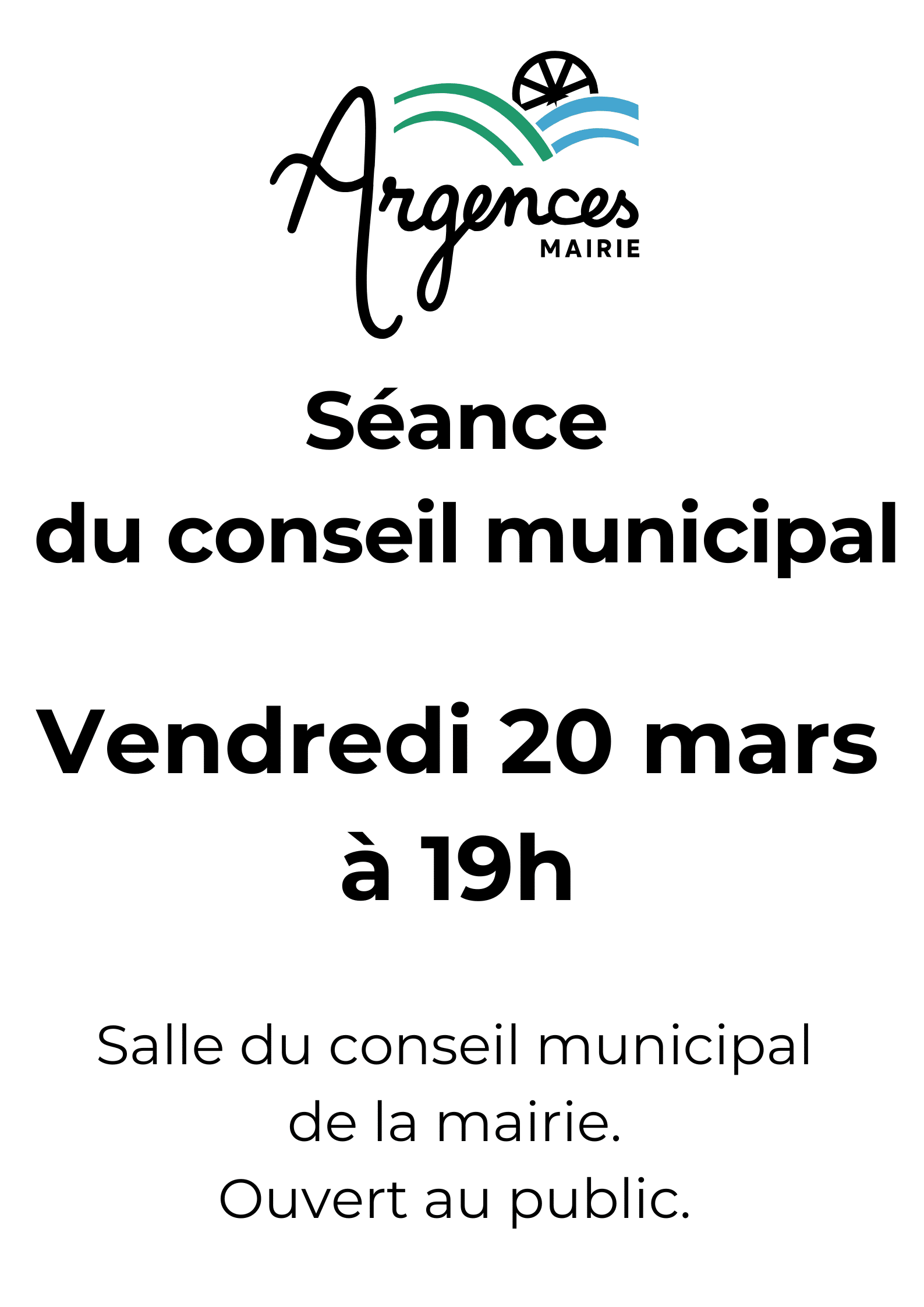 Conseil municipal 20 mars 2026