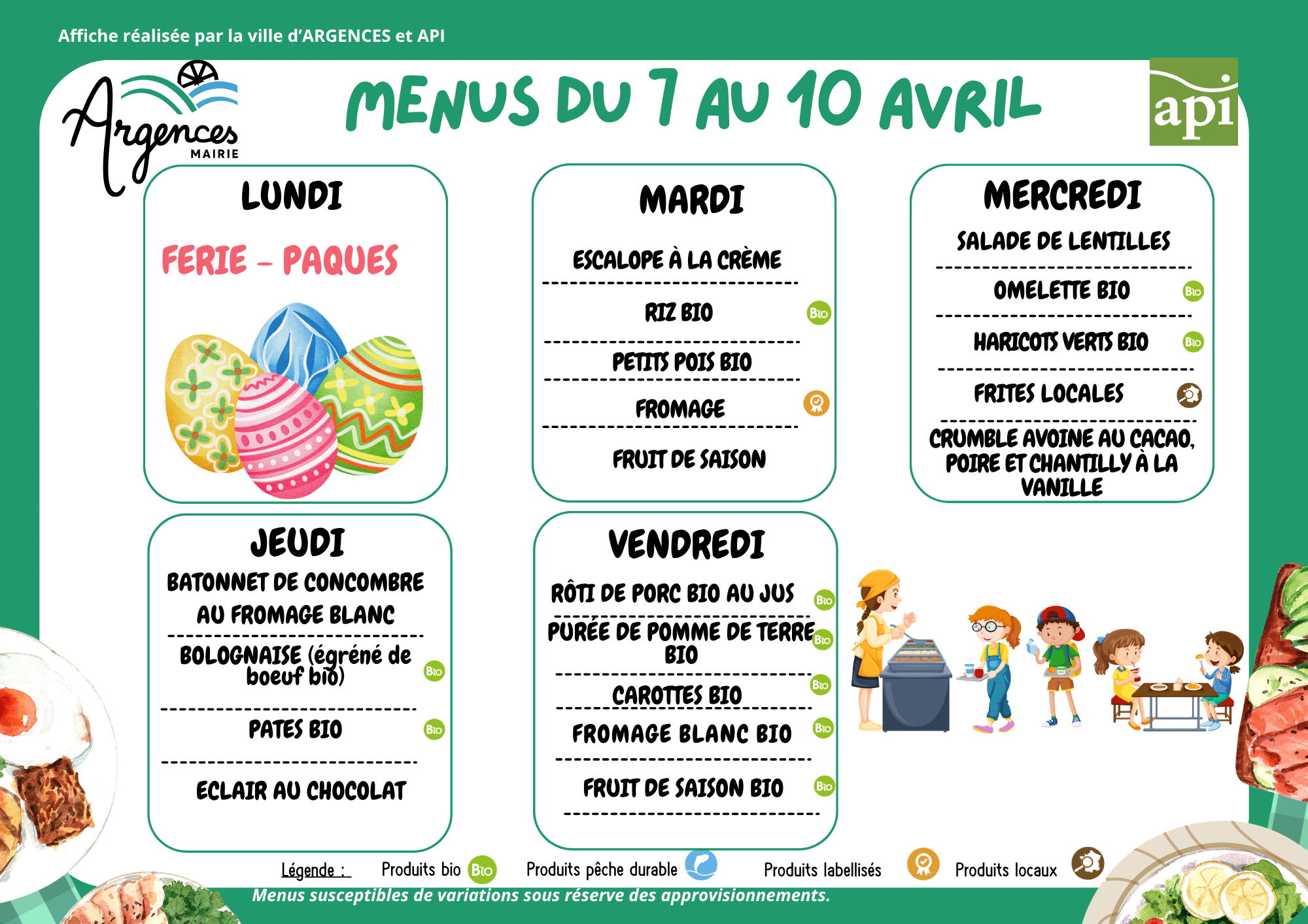 2026-04-07 Menus du 7 au 10 avril