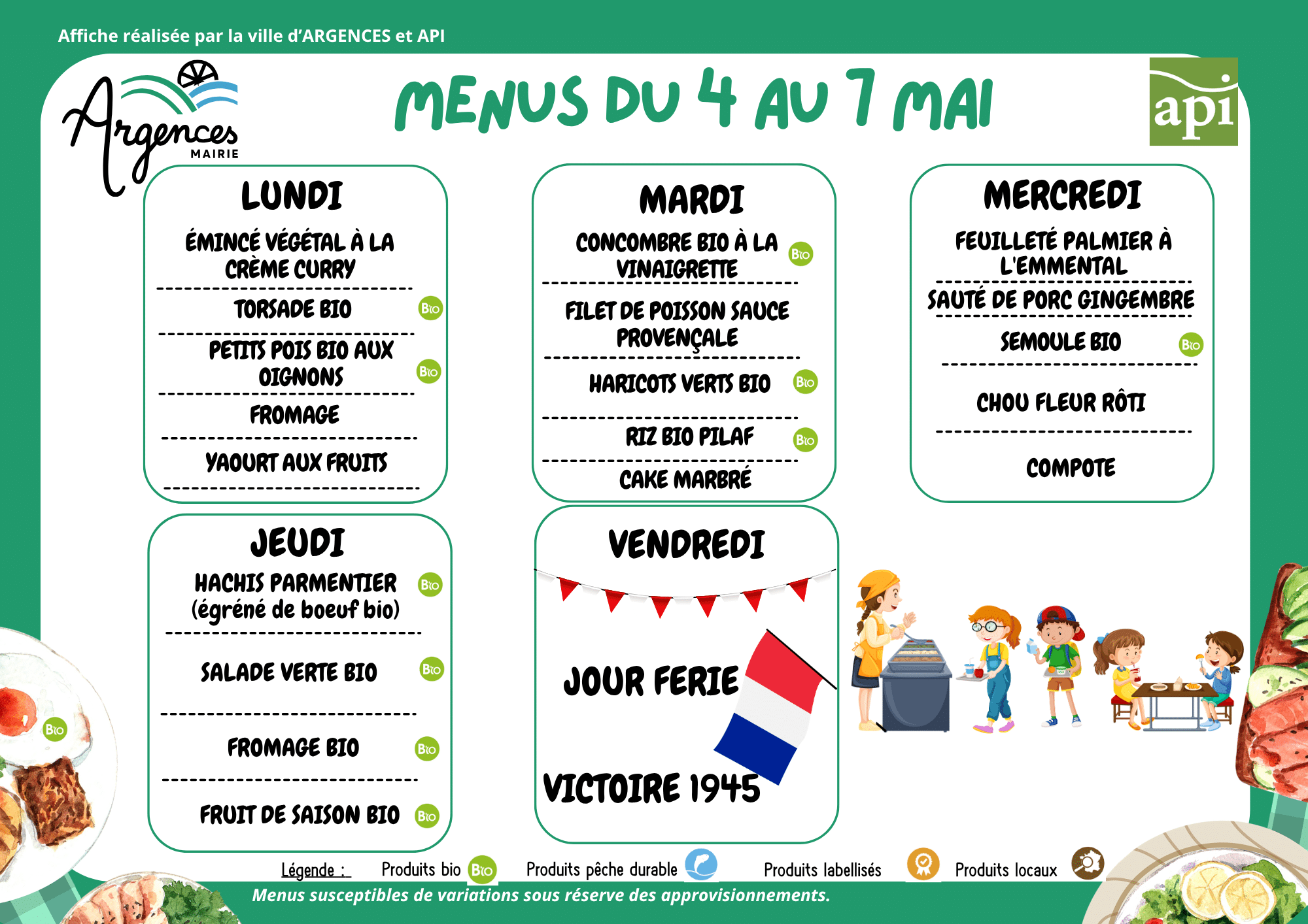 2026-04-20 Menus du 4 AU 7 MAI