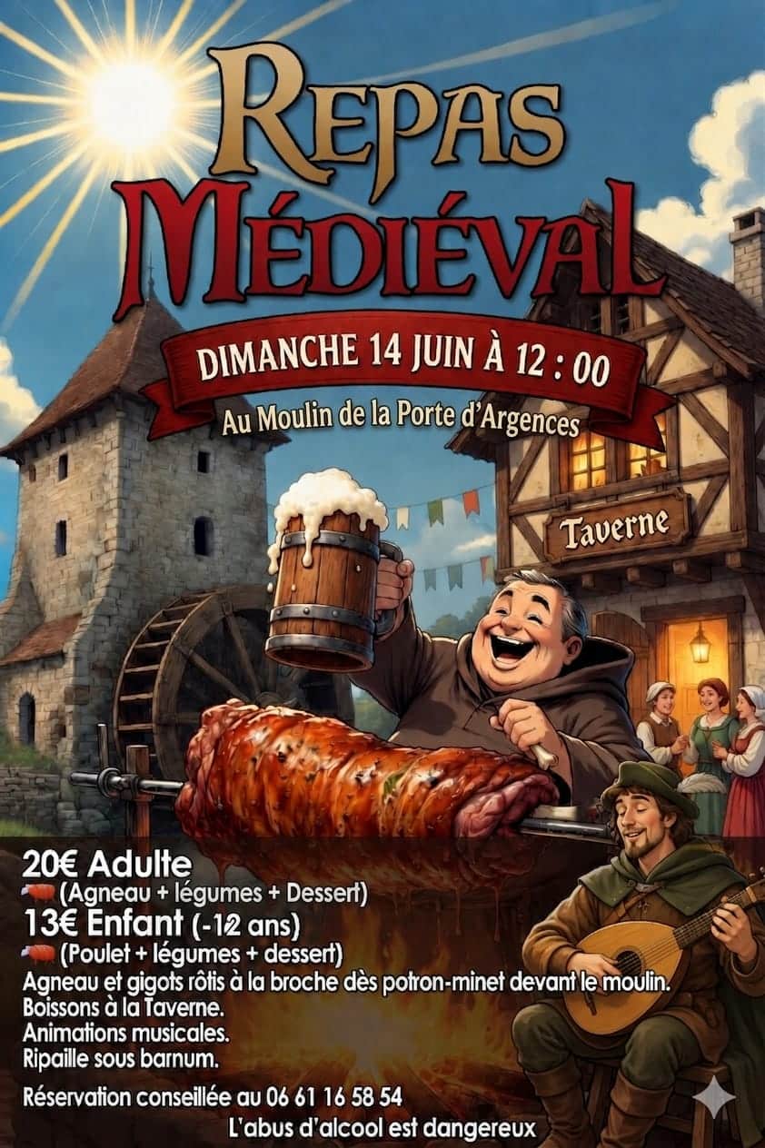 2026-06-14 Repas médiéval