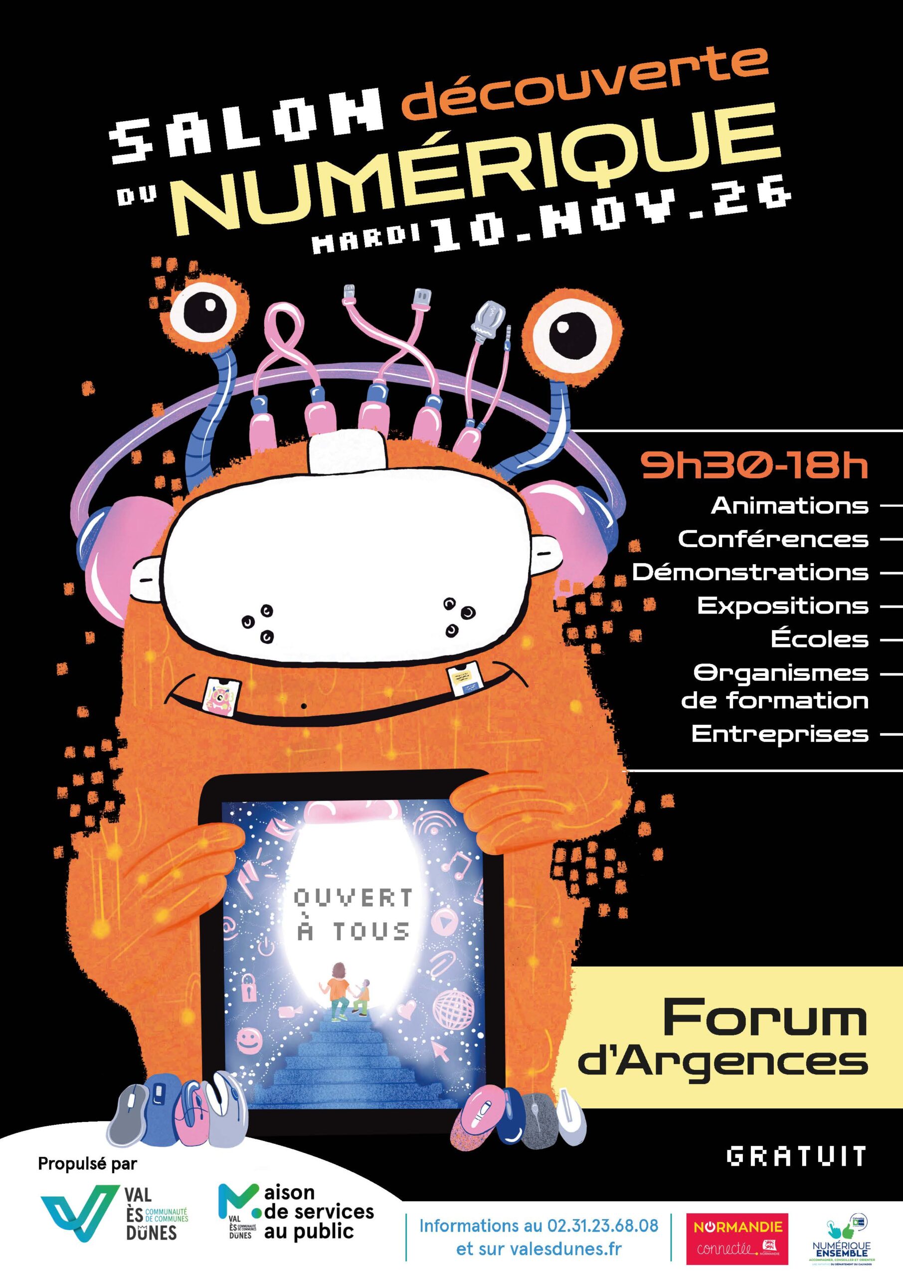 2026-11-10 Affiche salon découverte du numerique